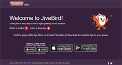 Desktop Screenshot of jivebird.com